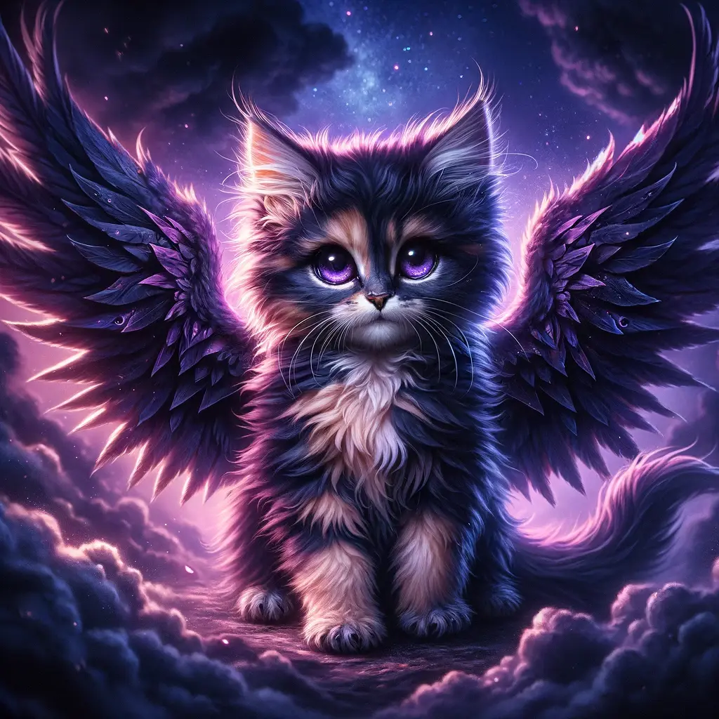 Lucifer kitty